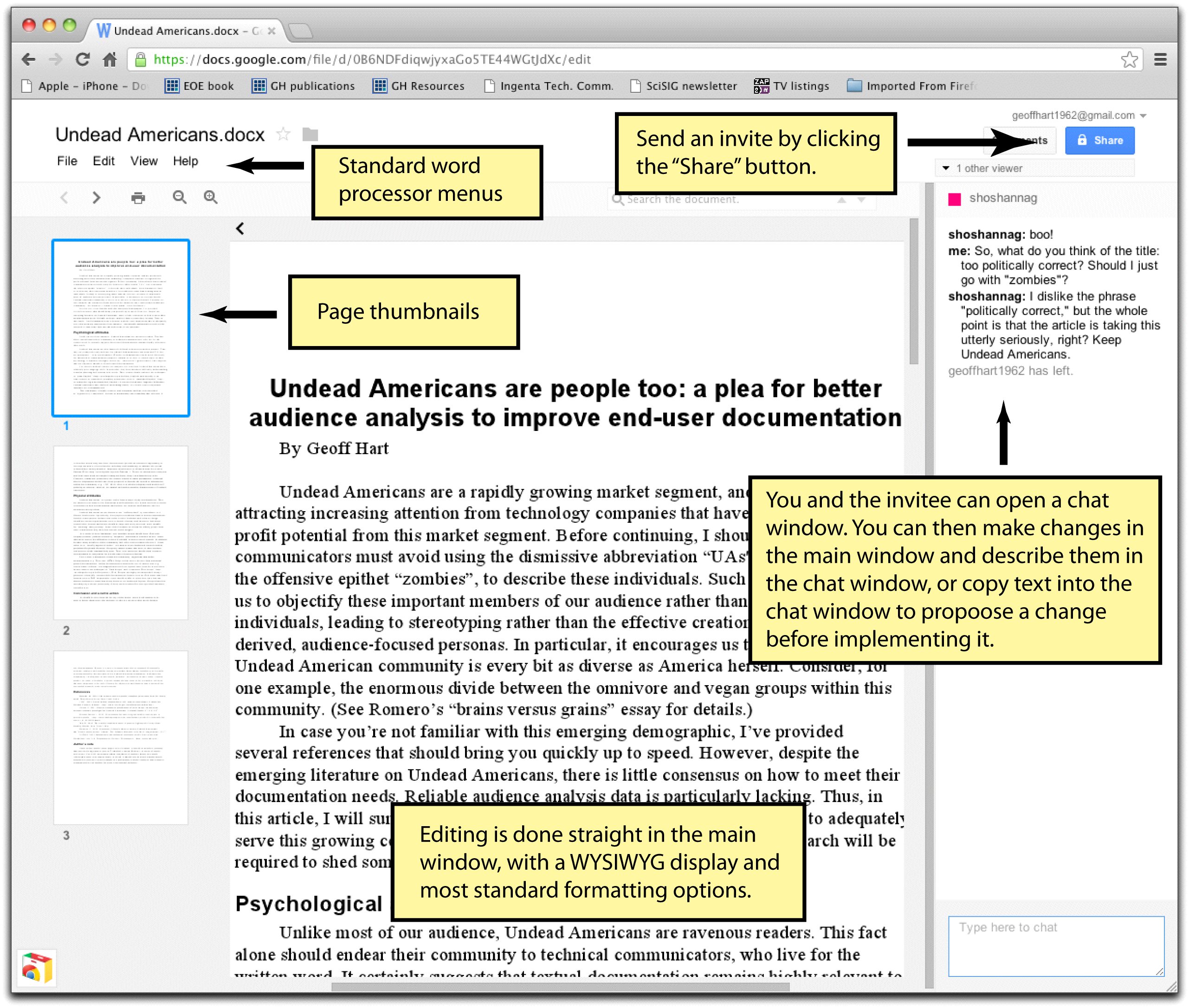 annotate an article