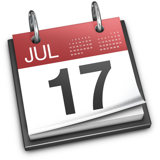 iCal's skeuomorphic calendar icon