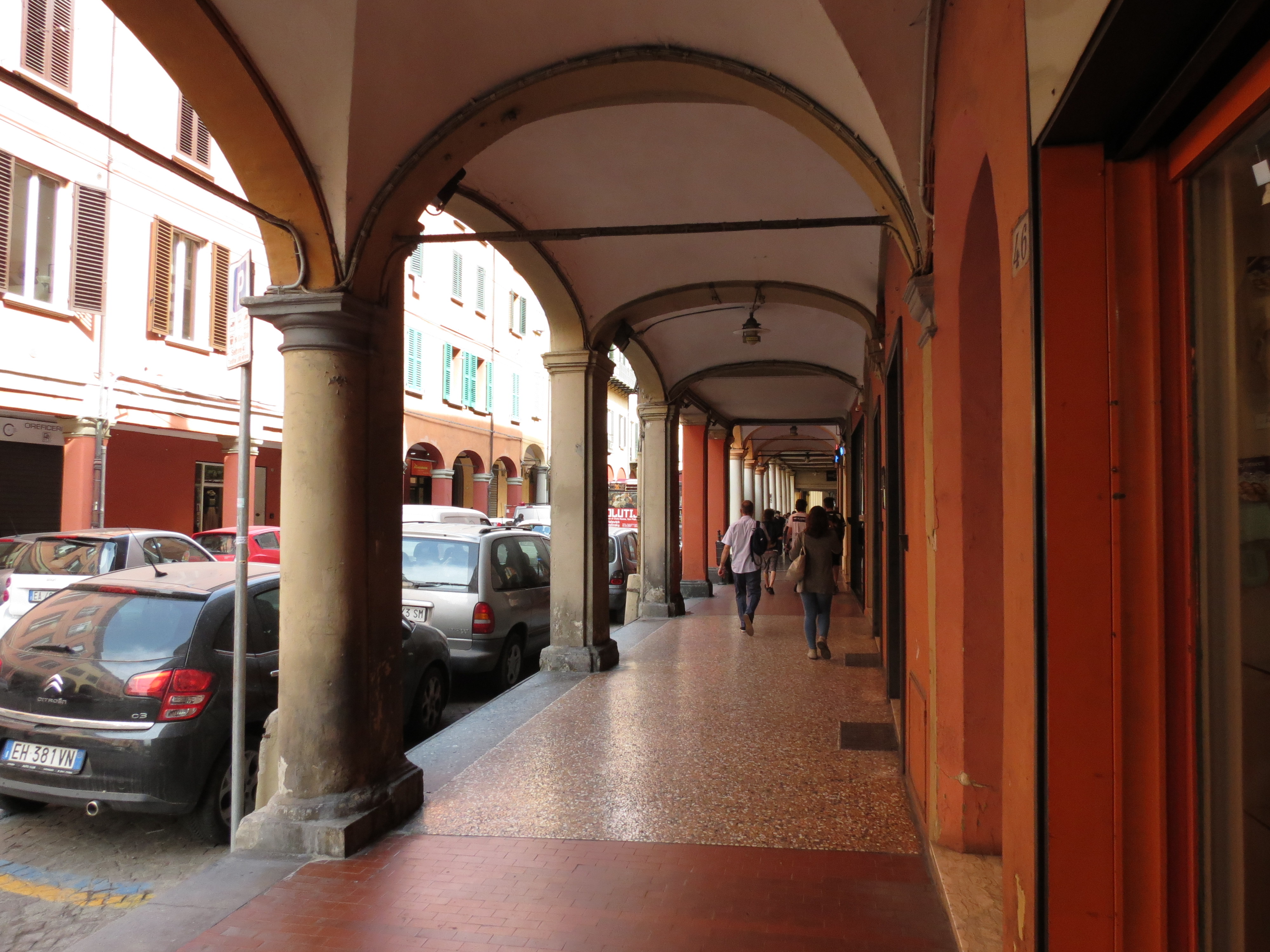 Bologna colonnade