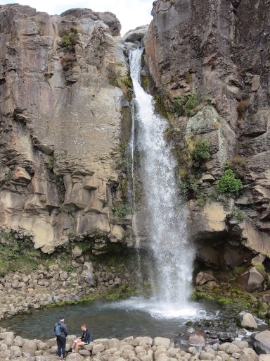 Falls near the park village