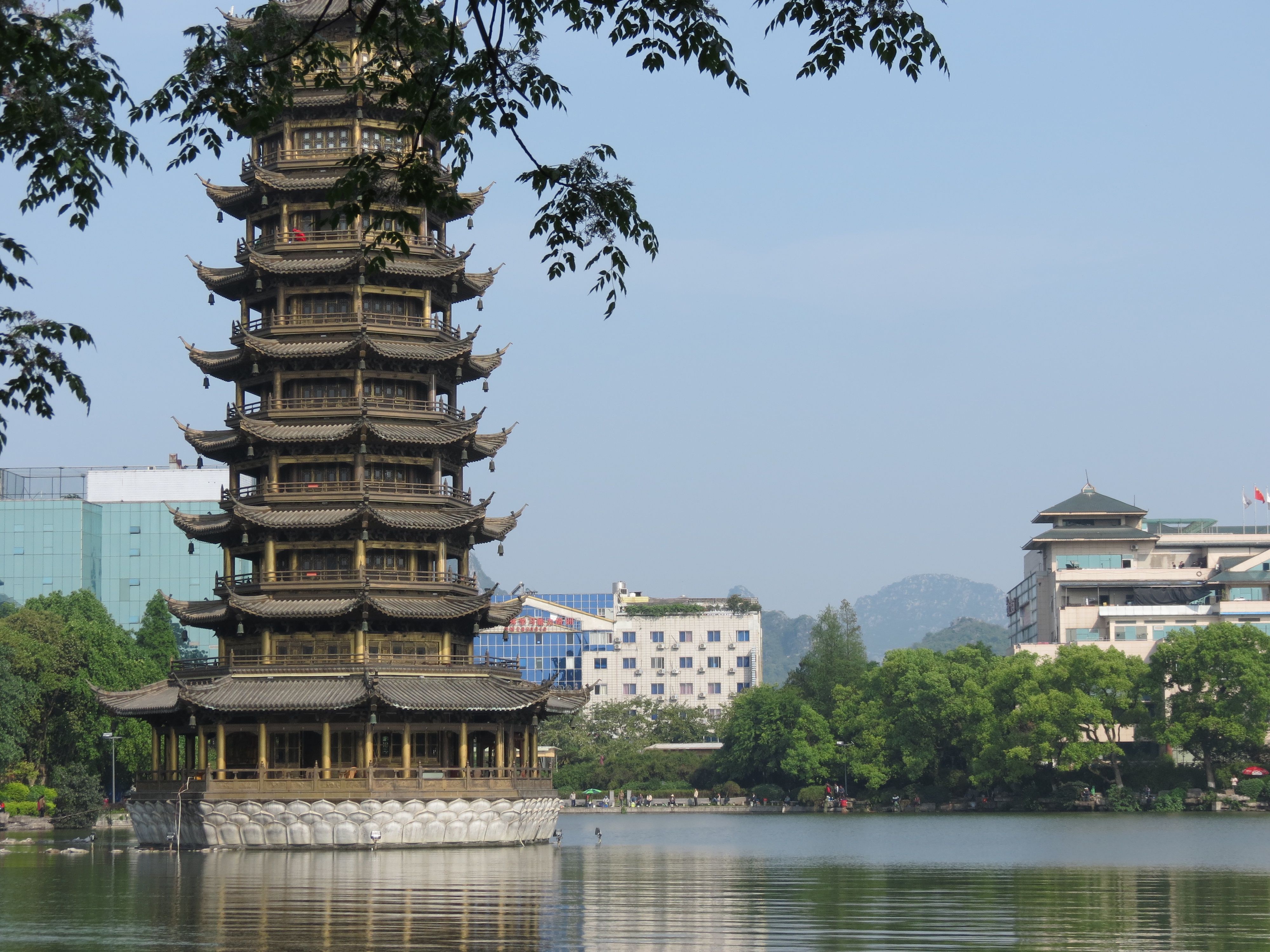 Guilin pagoda by day