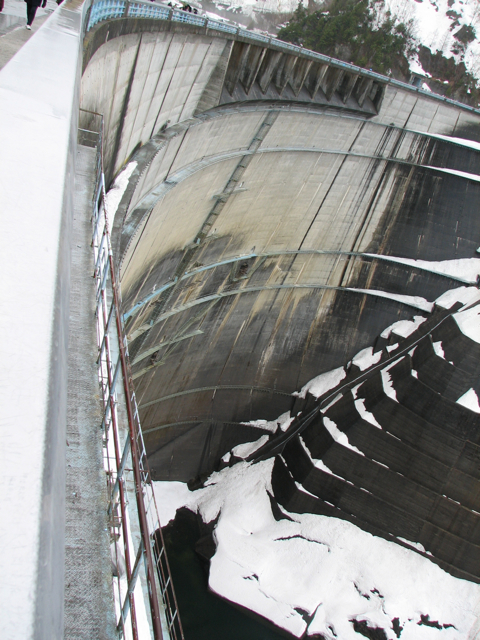 The kurobe dam