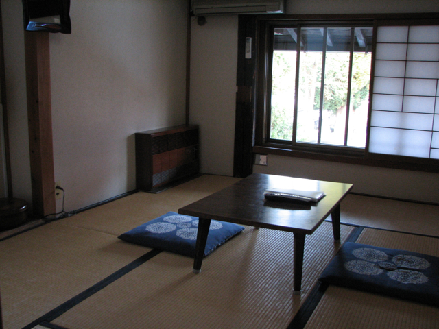 A tatami room at Sosuke