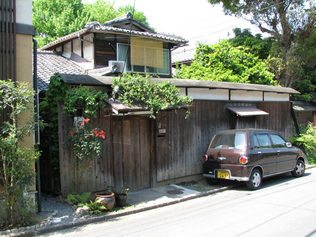 Street view of our minshuku